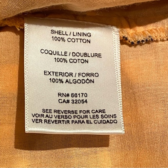 Verb by Pallavi Singhee x Anthropologie Ruffled & Smocked Plaid Top, size Medium - Picture 8 of 8